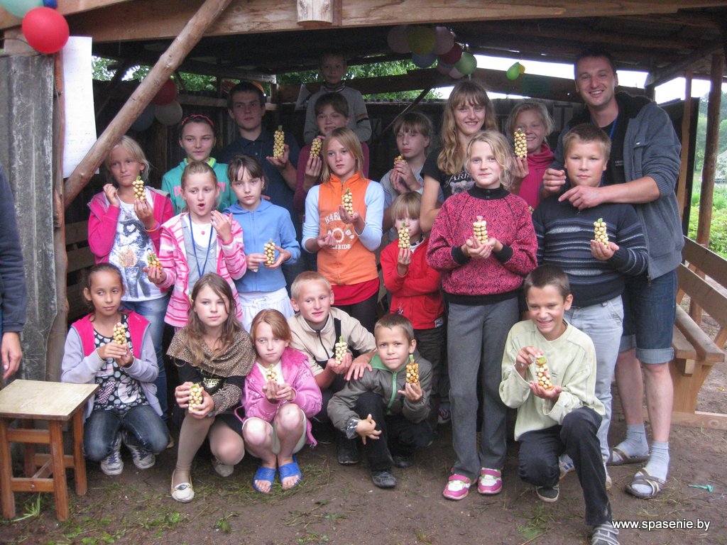 Детский христианский лагерь в Толочине